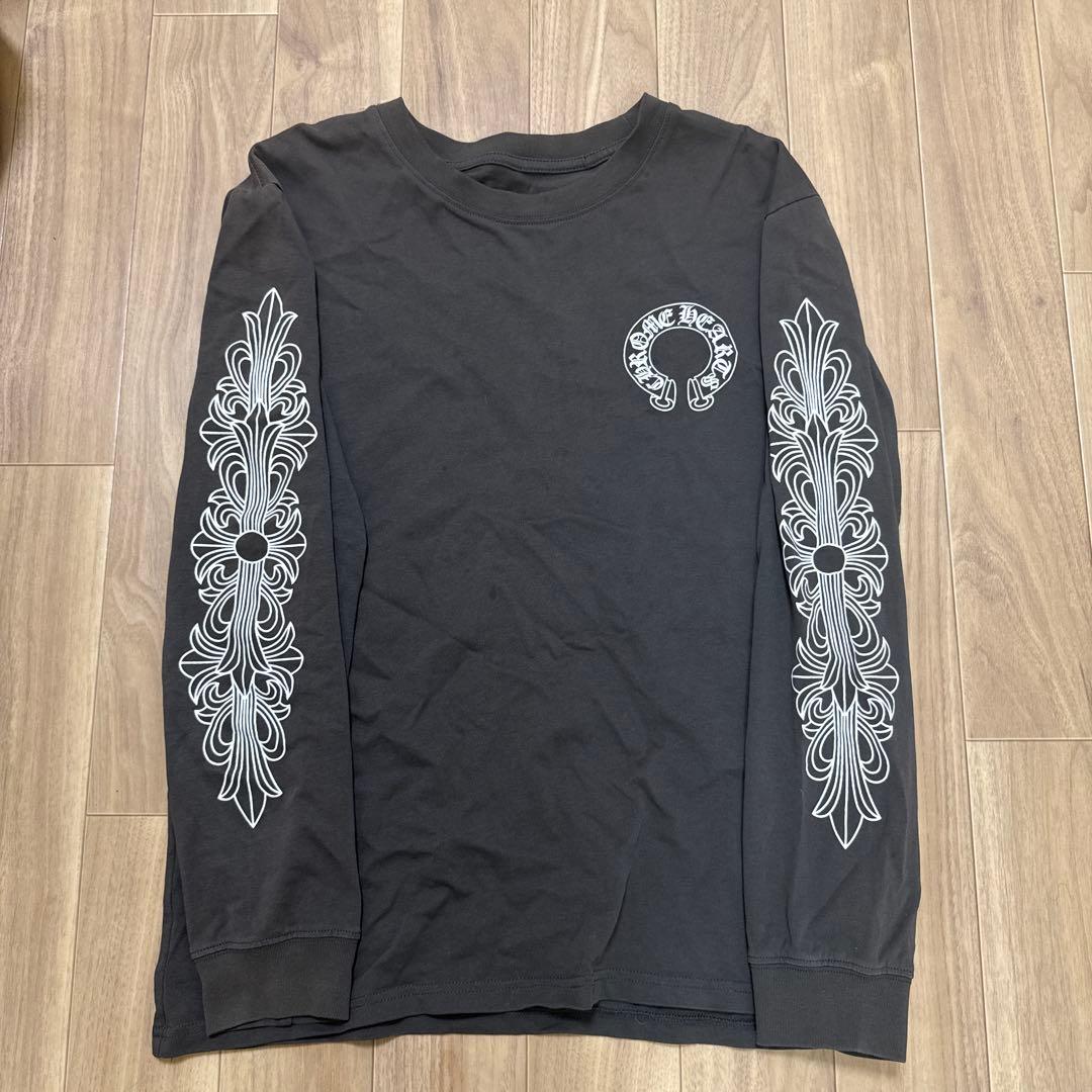 CHROME HEARTS Green & White 長袖Tシャツ