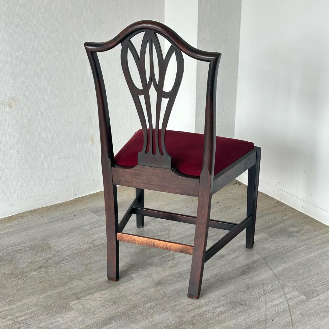 イギリス アンティーク 家具 ダイニング チェア 1930年頃 椅子 590A3