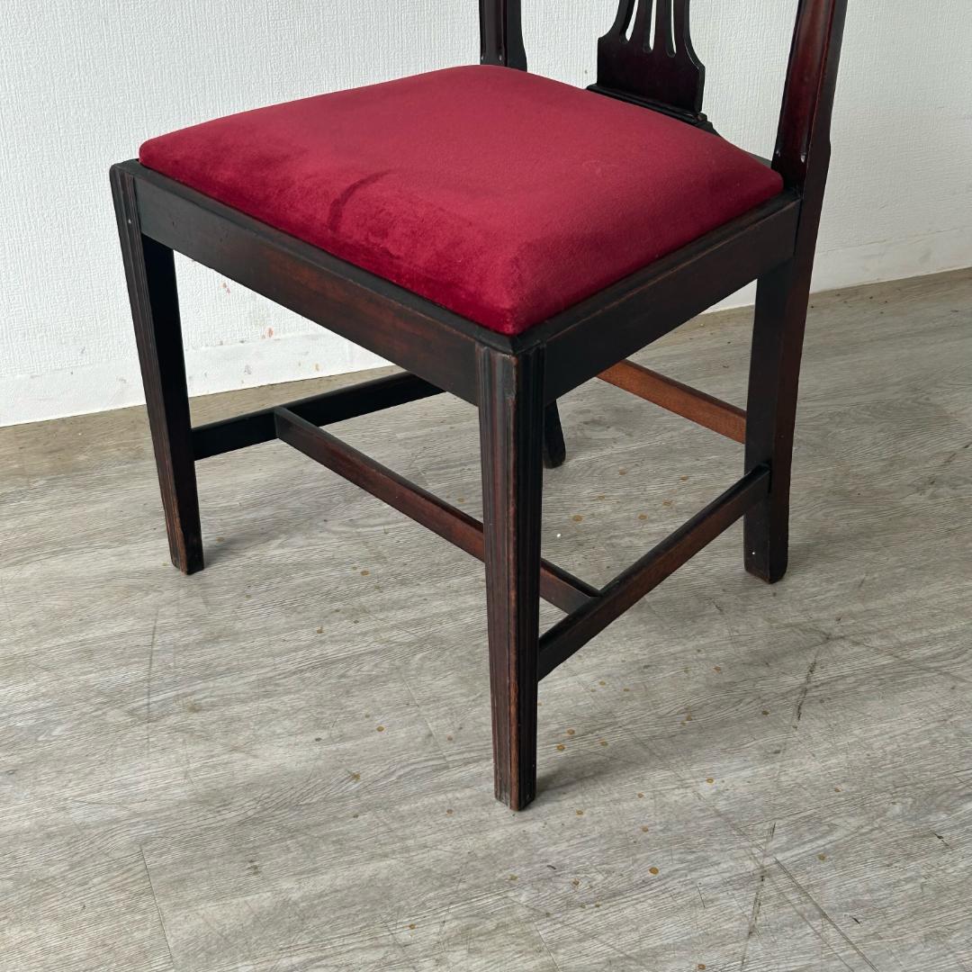 イギリス アンティーク 家具 ダイニング チェア 1930年頃 椅子 590A3