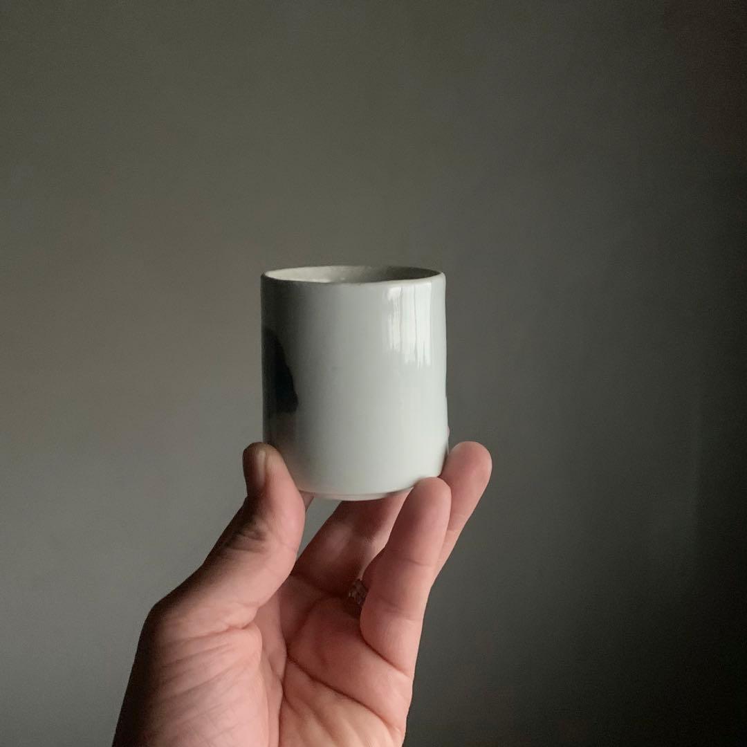 染付 筒盃 古伊万里 No.3 盃 ぐい呑み 古美術 古道具 アンティーク