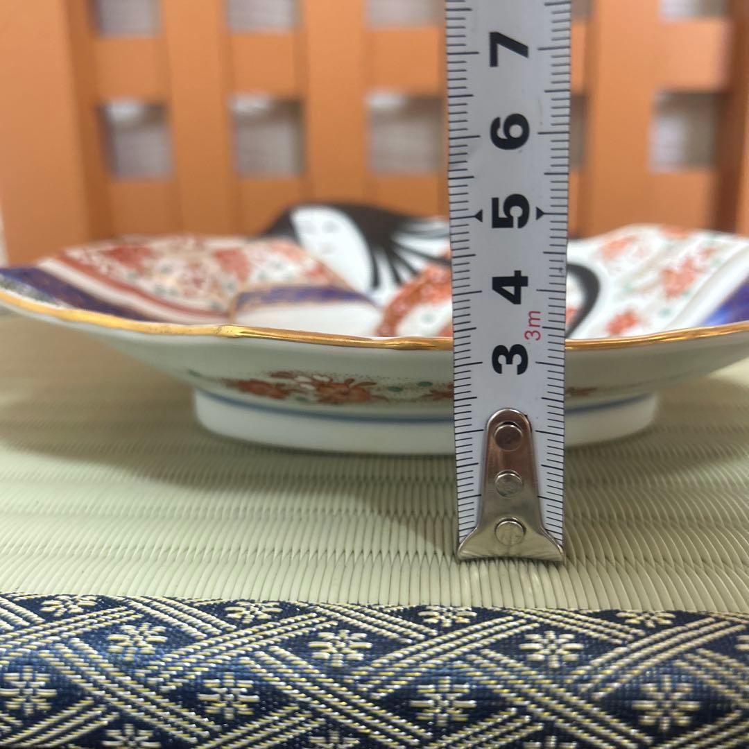 賞美堂　其泉　有田焼　姫型　銘々皿　6枚　まとめ売り　希少