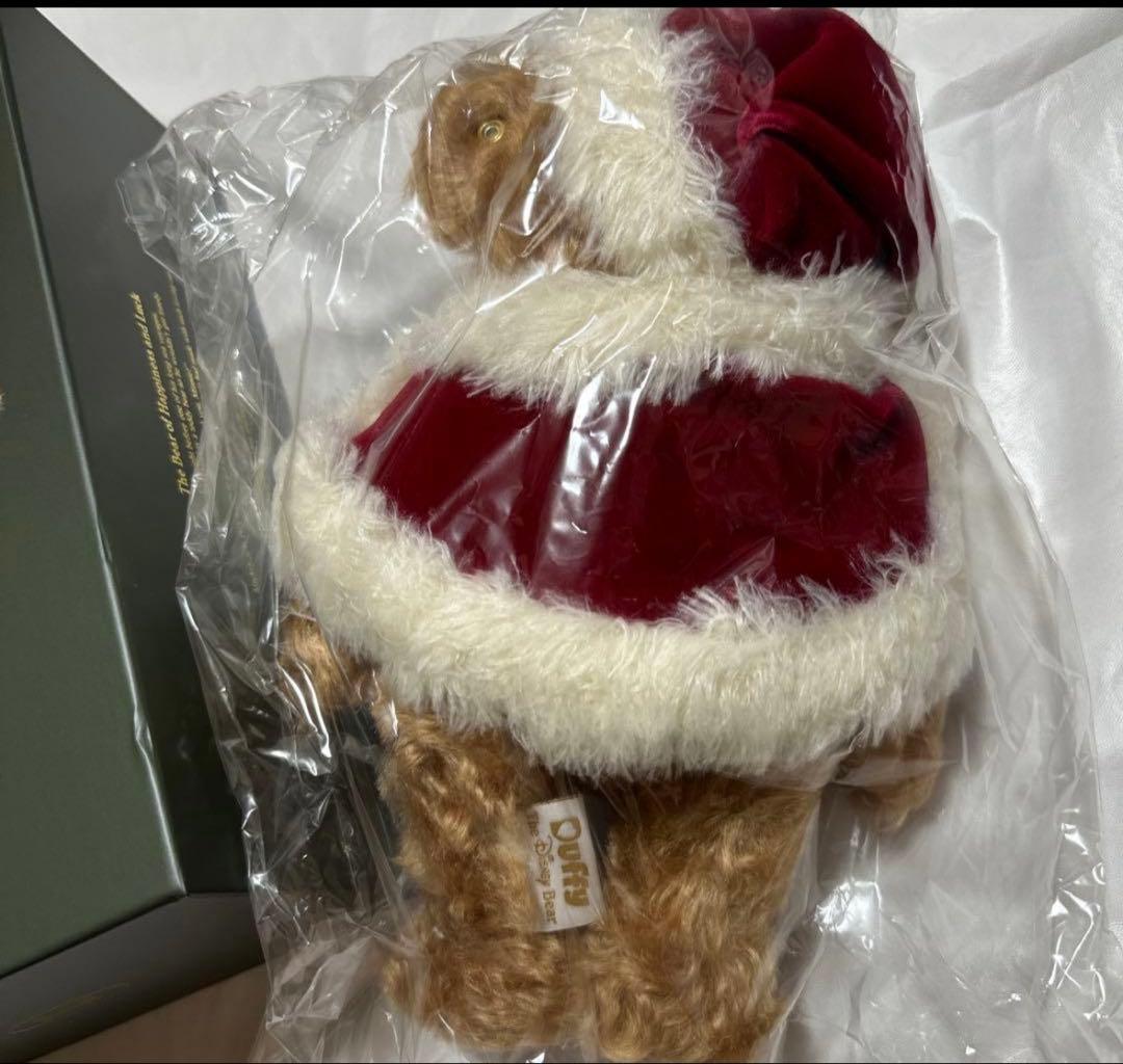 新品　ダッフィー　サンタクマ ぬいぐるみ ダッフルバッグ付き　クリスマス　限定