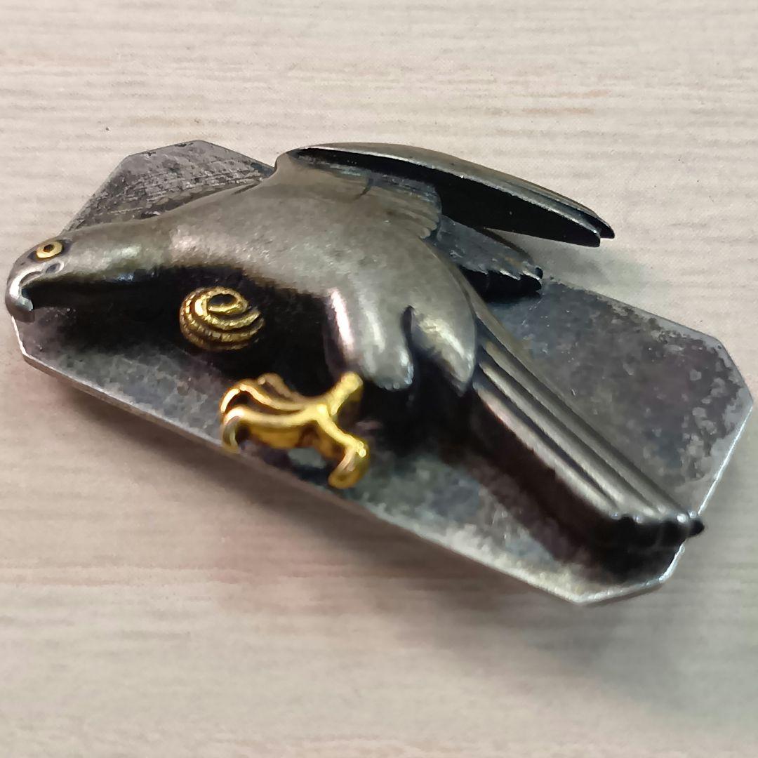 煙草入れ／超絶技巧前金具／鷹図