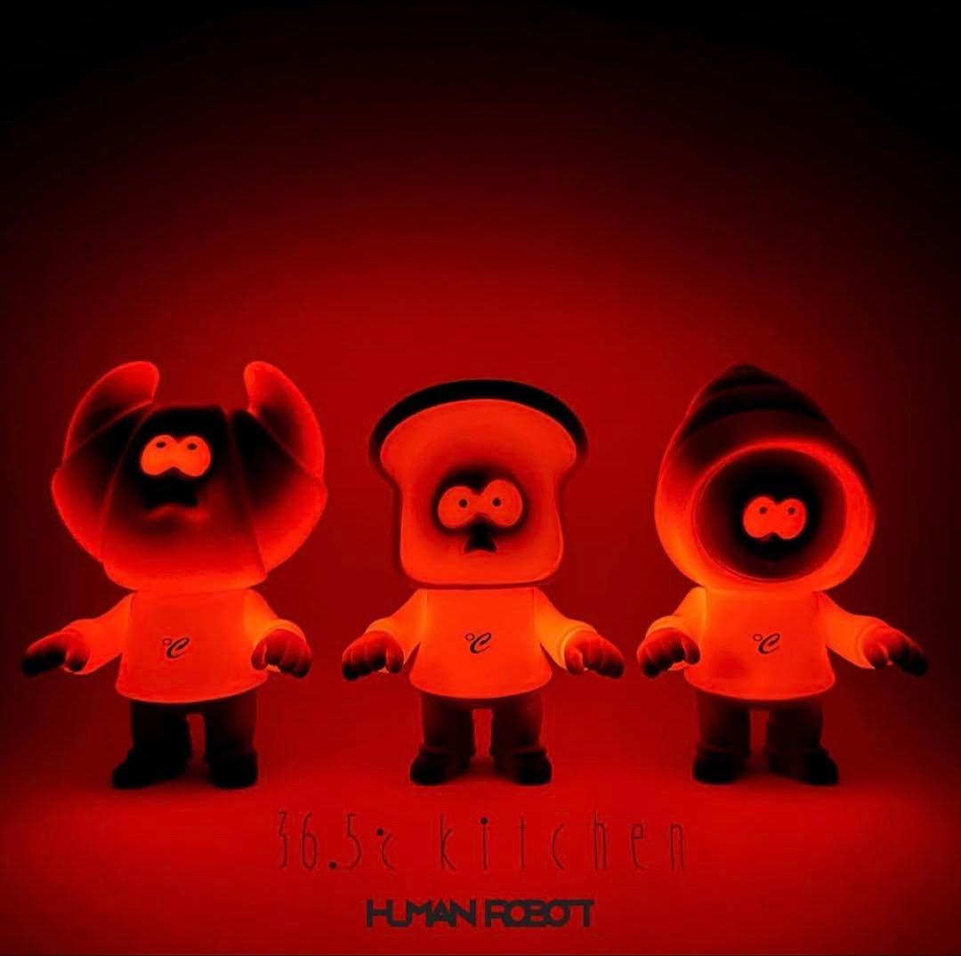 HUMAN ROBOT ソフビ ショックン ワッサン コロネン