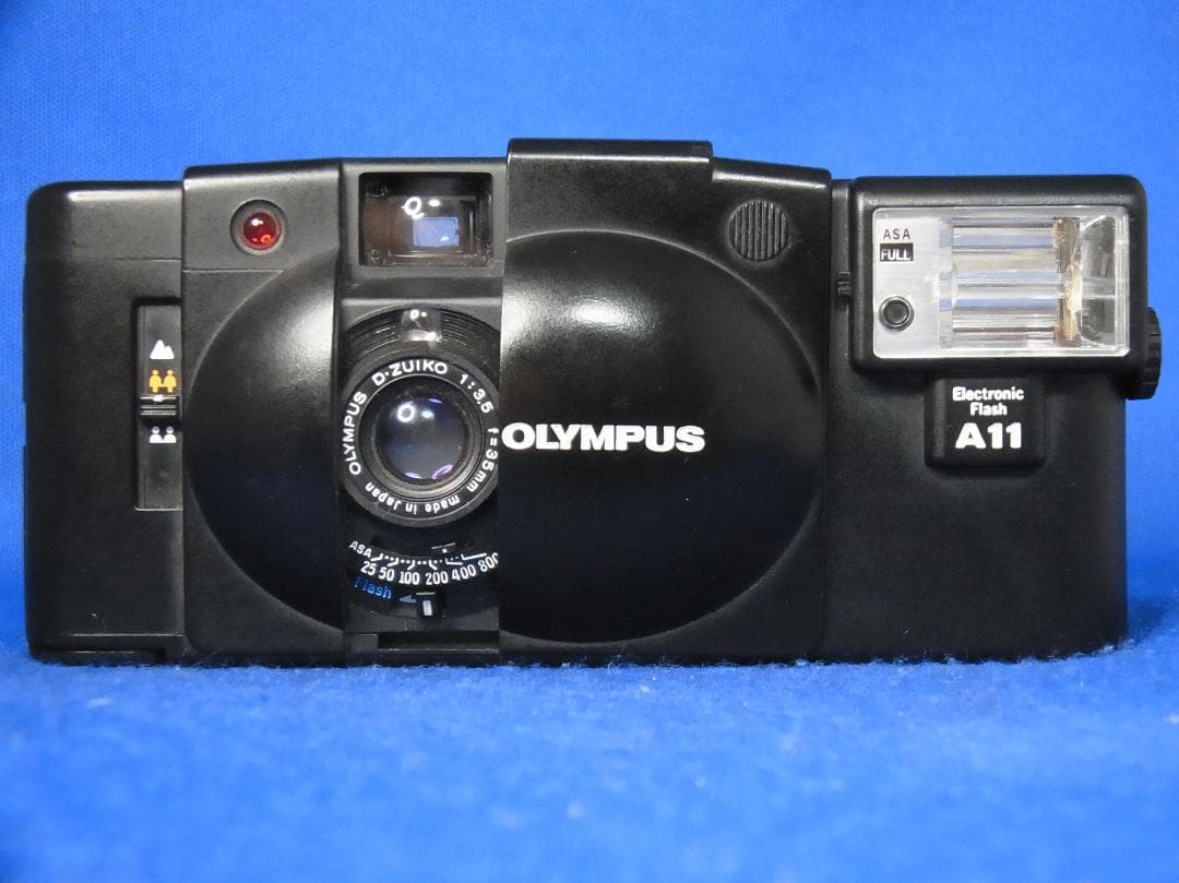 #3238 OLYMPUS XA2 & A11 良品 動作保証