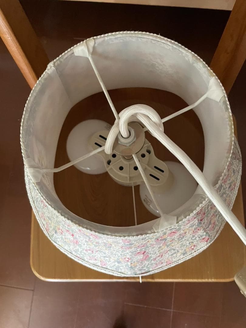 MOMO Natural モモナチュラル リバティ柄 照明ライト② ☆廃盤☆