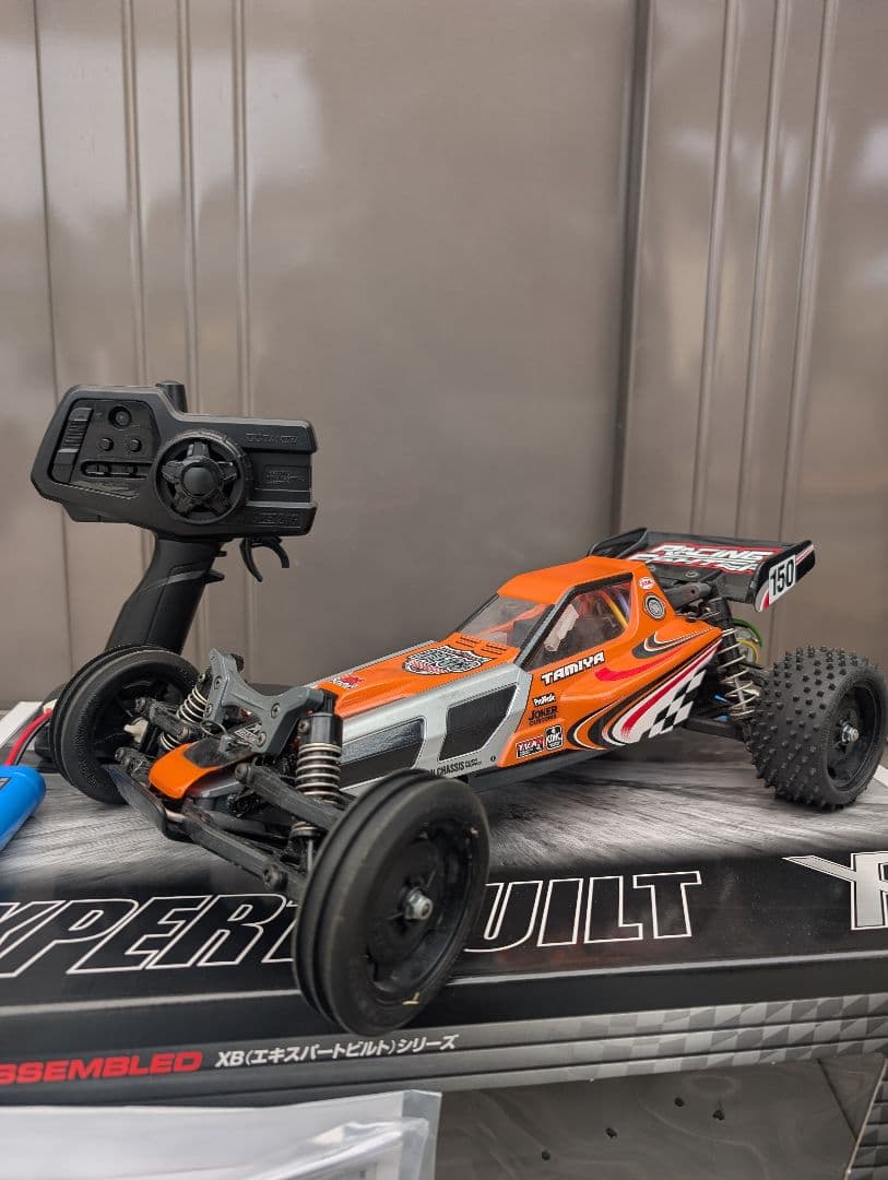 タミヤ　XB レーシングファイター　バギーラジコン　美品　中古
