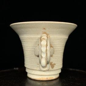 唐興窯の片耳杯