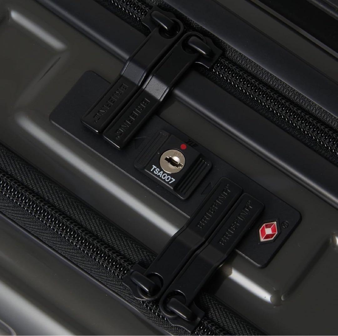 新品未開封ブリーフィングフロントオープンスーツケースH-60F SD スティール