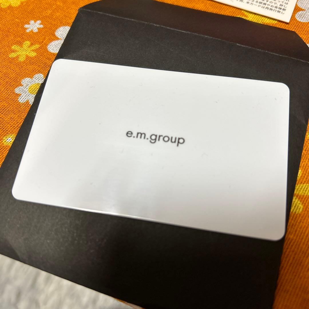 【ギャランティ有り】e.m. ジルコニア ピンキーリング 5号【美品】