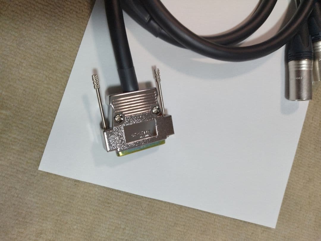 MOGAMI 2932 モガミ D-Sub25→XLRコネクター オス1.4m