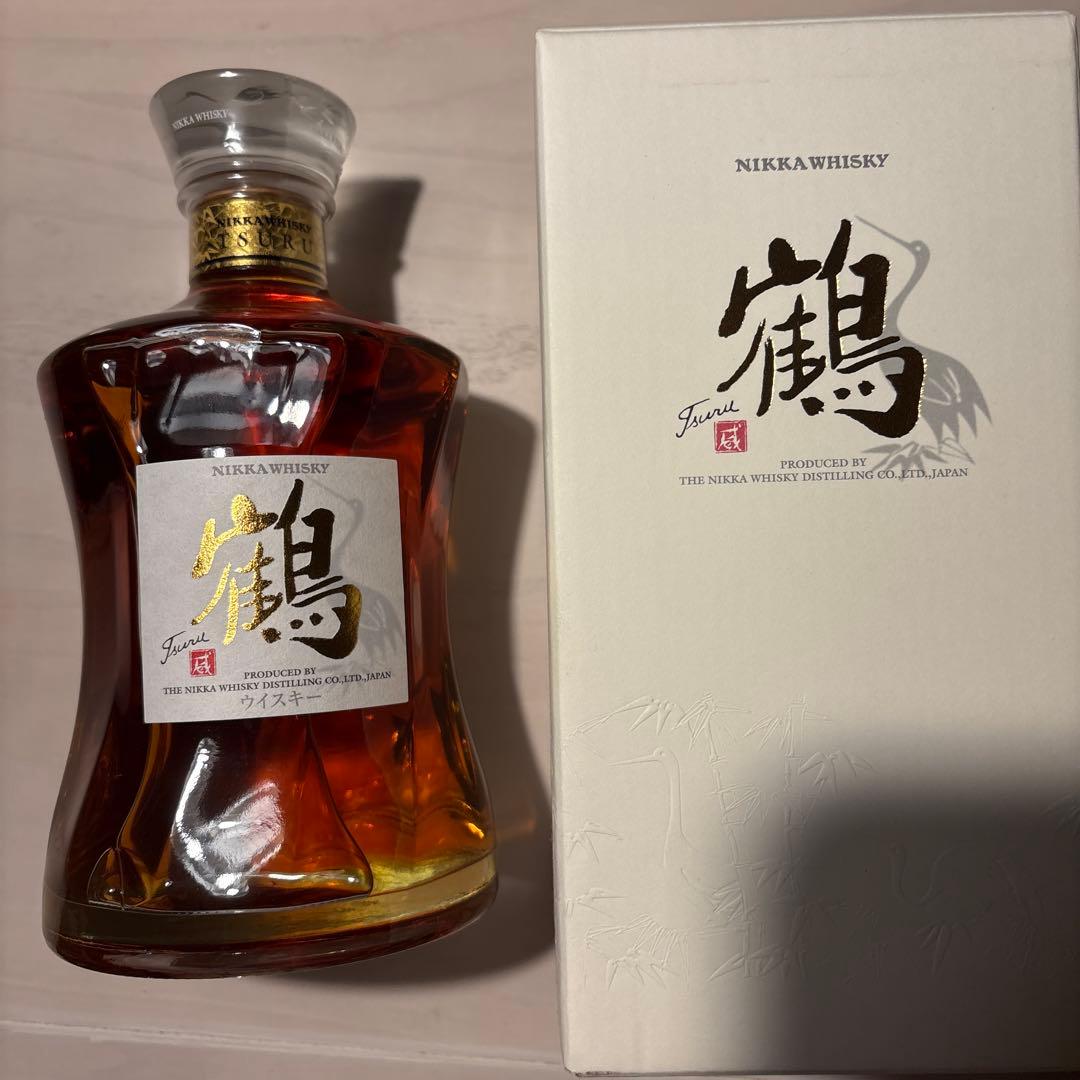 NIKKA 鶴 ウイスキー 700ml 専用パッケージ付き