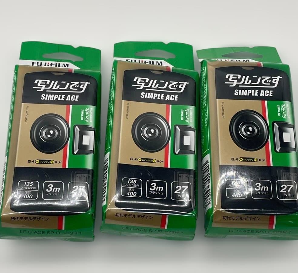 instax 写ルンです シンプルエース SP FL27×3つ 富士フイルム