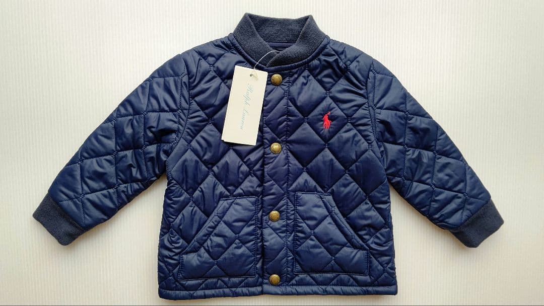 新品 ラルフローレン キルティング ジャケット 12M(80サイズ)