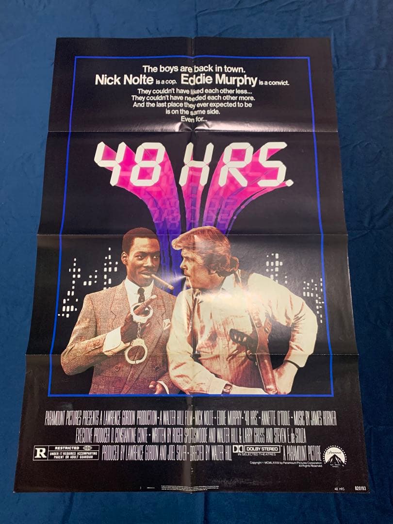 48時間　USオリジナル映画ポスター
