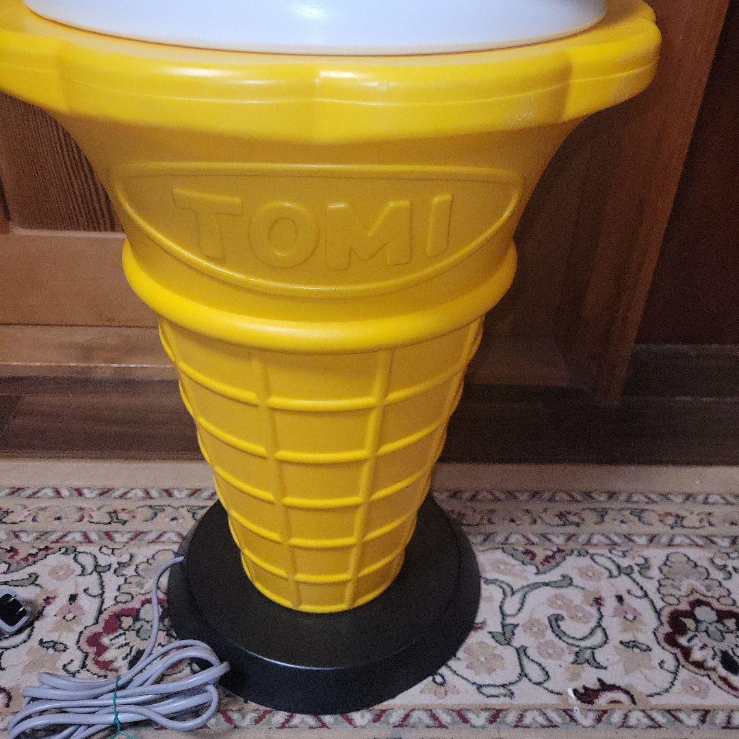 【非売品】スジャータ TOMI ソフトクリーム ライト ディスプレイ あんどん