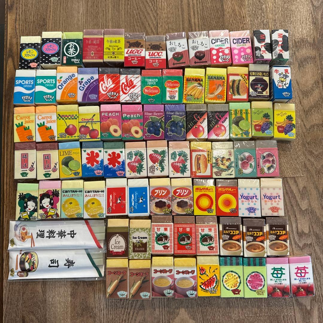 かおりちゃん消しゴム 82個セット