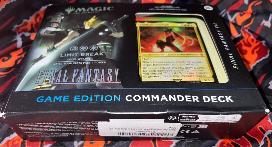 MTG FF 統率者デッキ リミットブレイク①GAME EDITION 米国限定