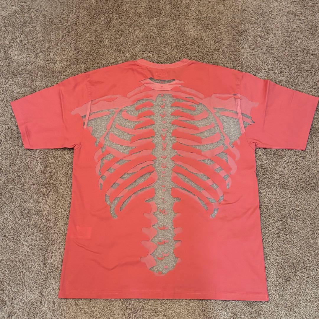 希少 KAPITAL skeleton bone tee M ピンク