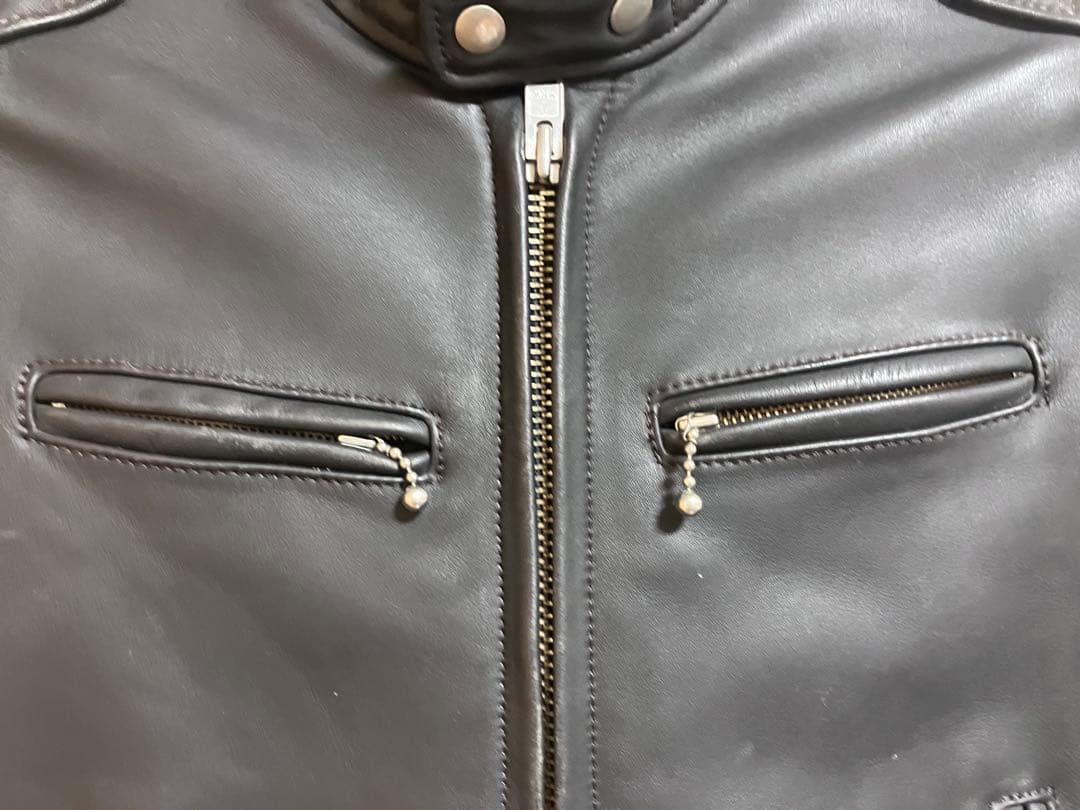 カドヤ KADOYA SR-JAC レザー シングルライダース (ORIGIN)