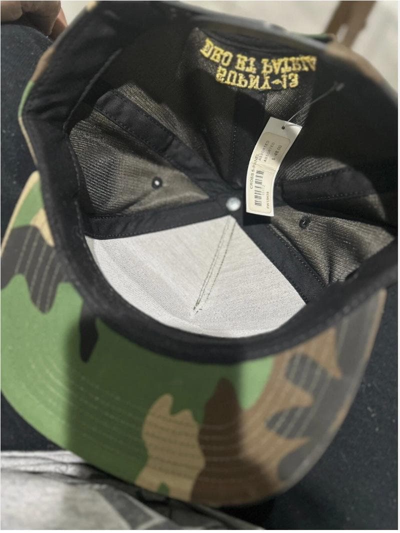 Supreme CROSS Snapback シュプリーム キャップ キャモ