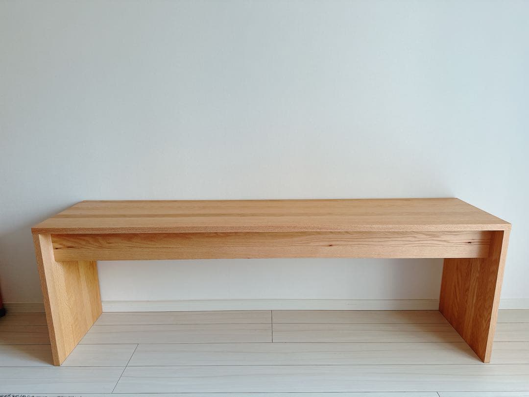 MUJI無垢材オーダーデスク 180cm