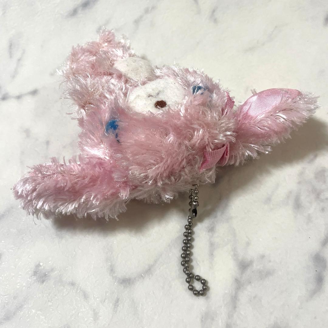 激レア！希少！サンリオ シュガーバニーズ ももうさ マスコット ふわふわ レトロ