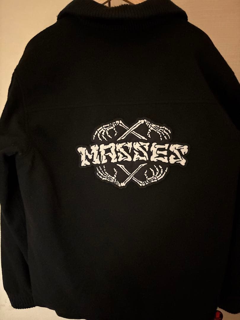 キムタク　私物　MASSES 1stメルトン　ジップジャケット　マシス　Mサイズ