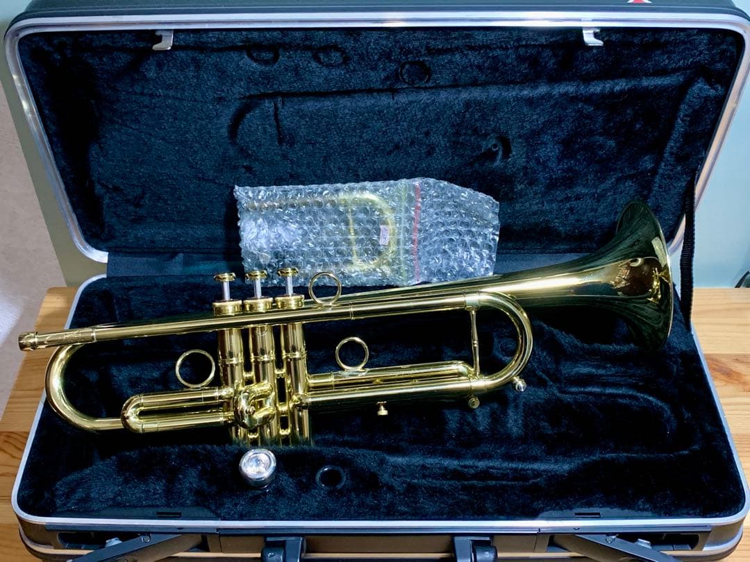 二*悟様 【美品】キャロルブラス ゾロ トランペット本体 ゴールド 未使用に近い