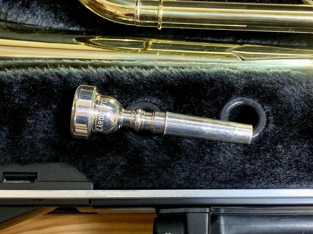 二*悟様 【美品】キャロルブラス ゾロ トランペット本体 ゴールド 未使用に近い