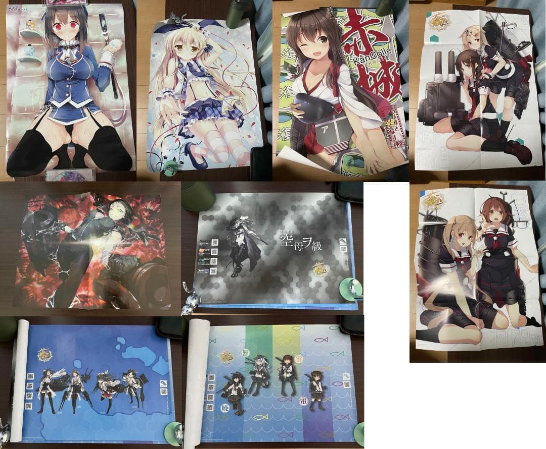 艦これ グッズ まとめ売り アクキー 缶バッジ クリアファイル など