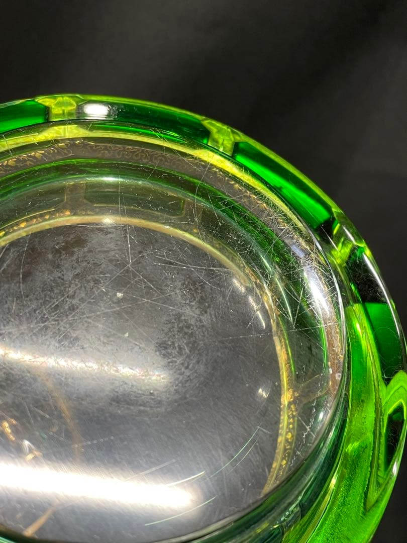 【USED】ヴェネツィアンガラス ? ベネチアンガラス ? ボウル　灰皿