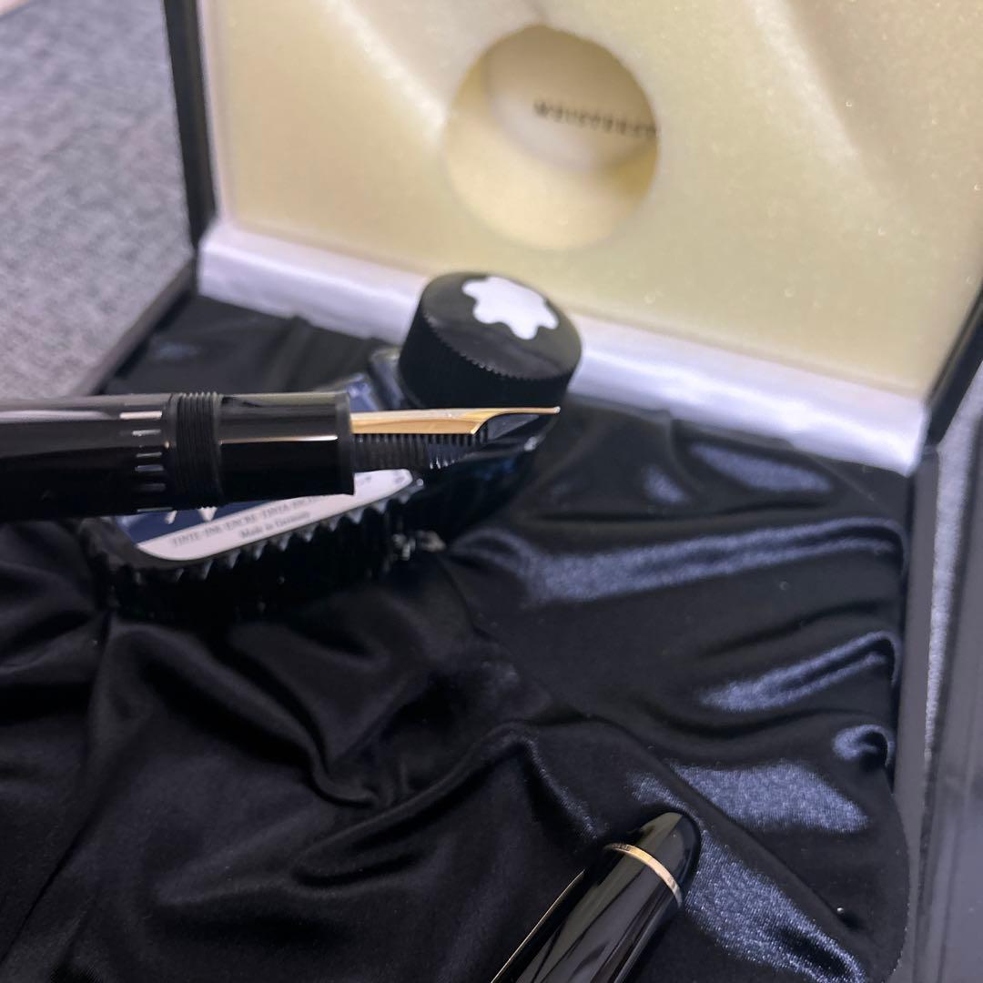 美品　モンブランMontblanc149 万年筆とインク瓶　マイスターシュテック