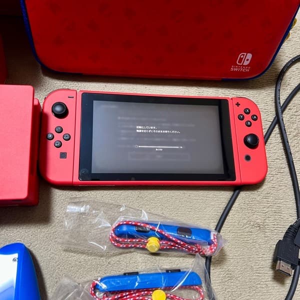 Nintendo Switch マリオレッド×ブルーセット 本体 + プロコン
