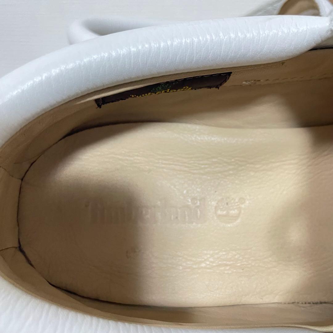 靴 Timberland 3EYE CLASSIC LUG WHITE 27.5cm