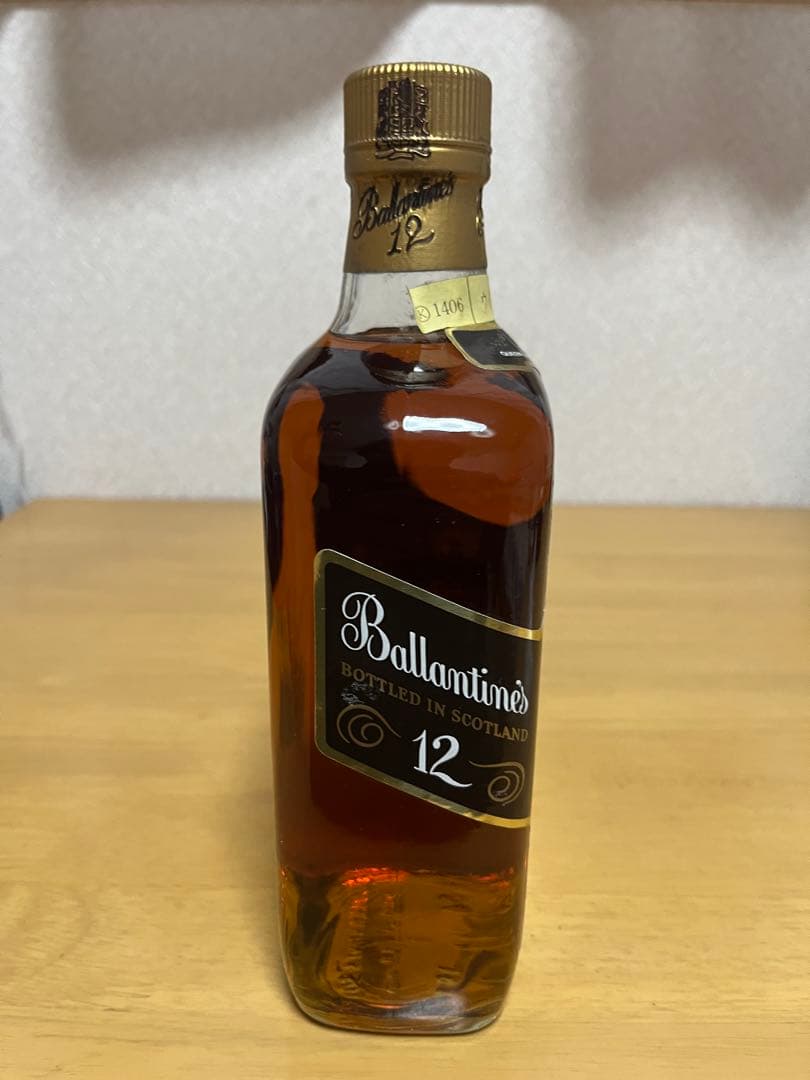 【希少】バランタイン 12年 特級 スコッチウイスキー 箱あり