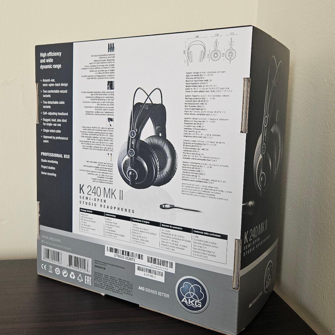 AKG K240 MK2 開封のみ