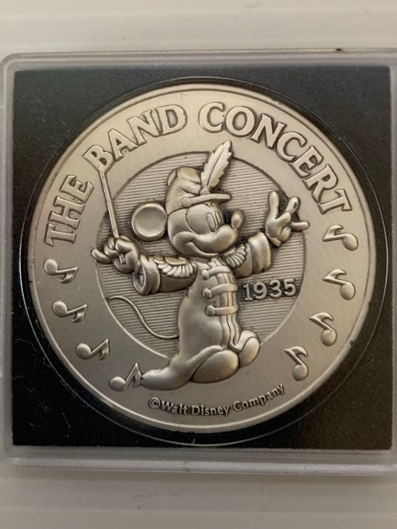 限定版500セット　純銀製メダルセット　ミッキーマウスムービーメモリーズ