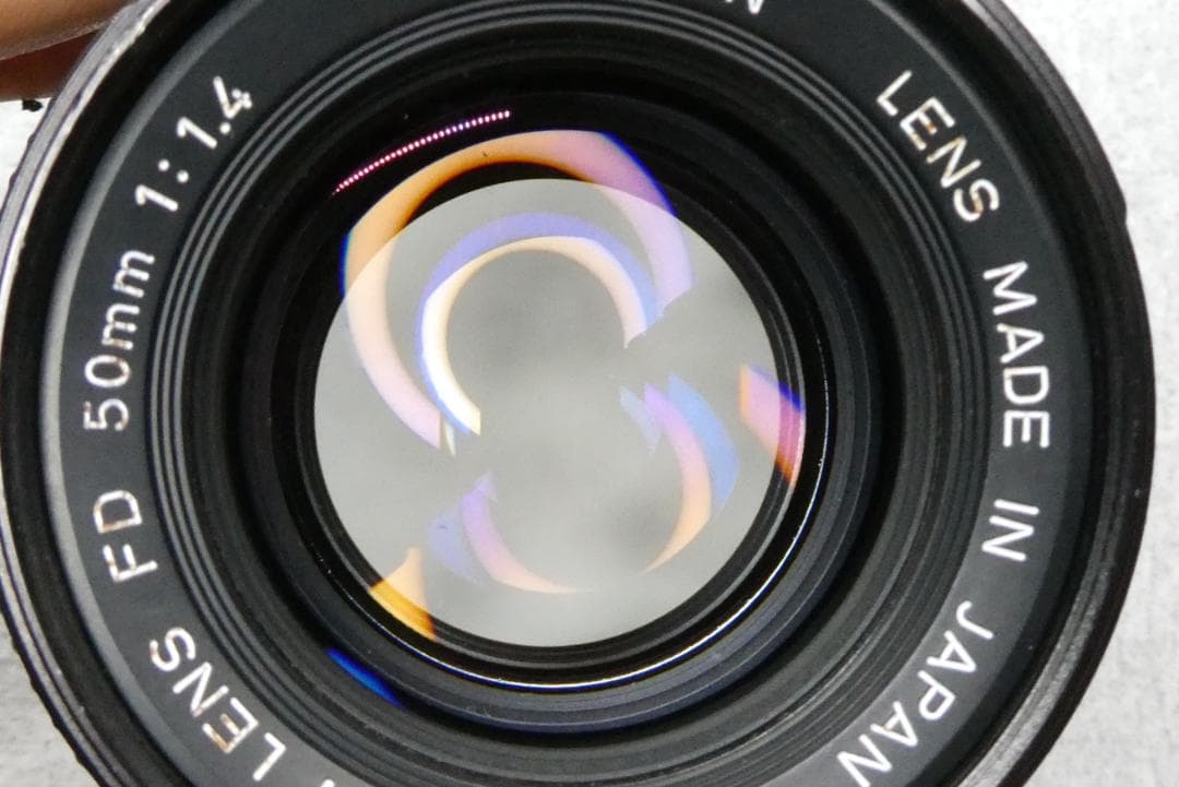 動作品 Canon AE-1 フィルムカメラ FD 50mm F1.4