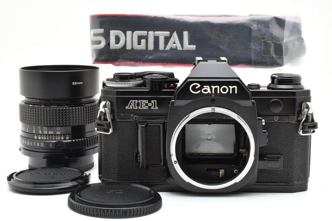 動作品 Canon AE-1 フィルムカメラ FD 50mm F1.4