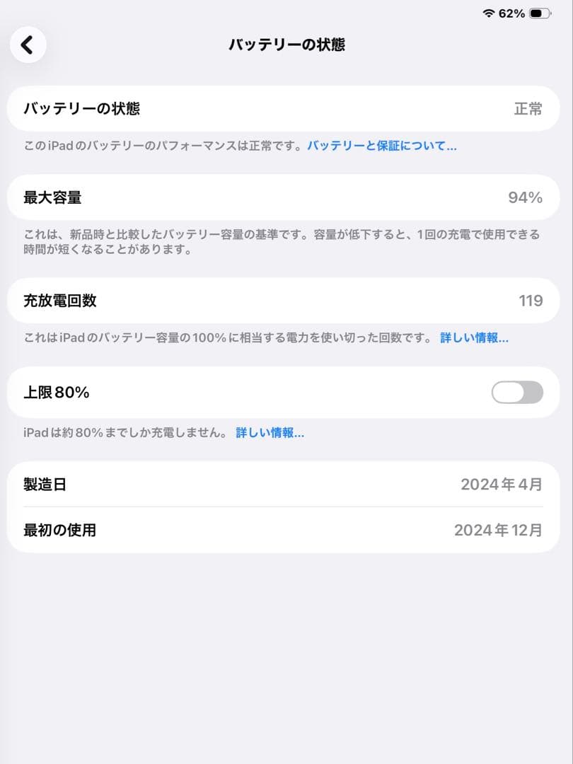 iPad Pro 13インチ M4 256GB Wi-Fiモデル スペースグレー