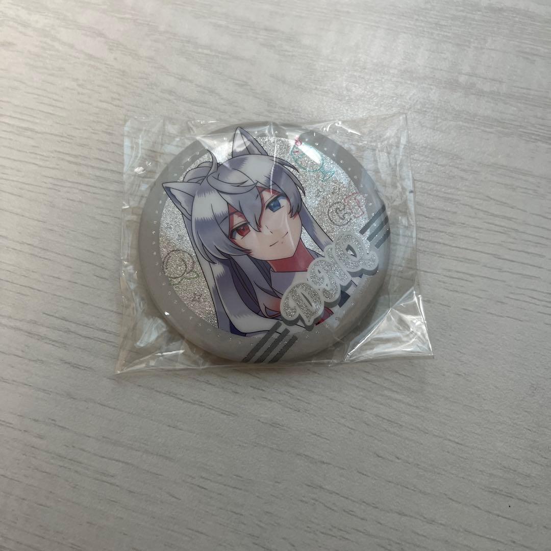 カラフルピーチ缶バッチ　ダイナー　パラピチ　 直筆