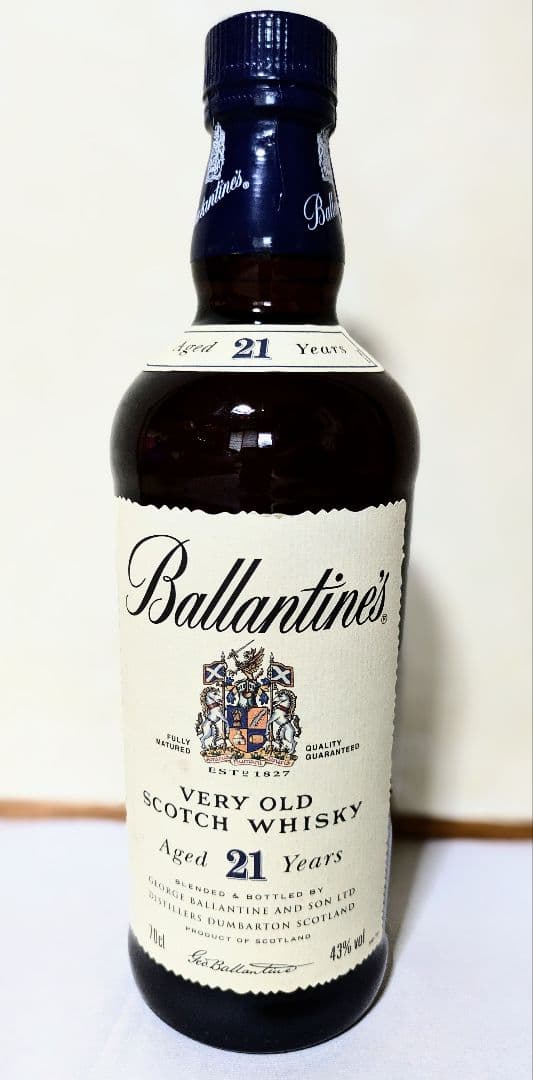 未開封　サントリー バランタイン 21年　ベリーオールド青キャップ 700ml