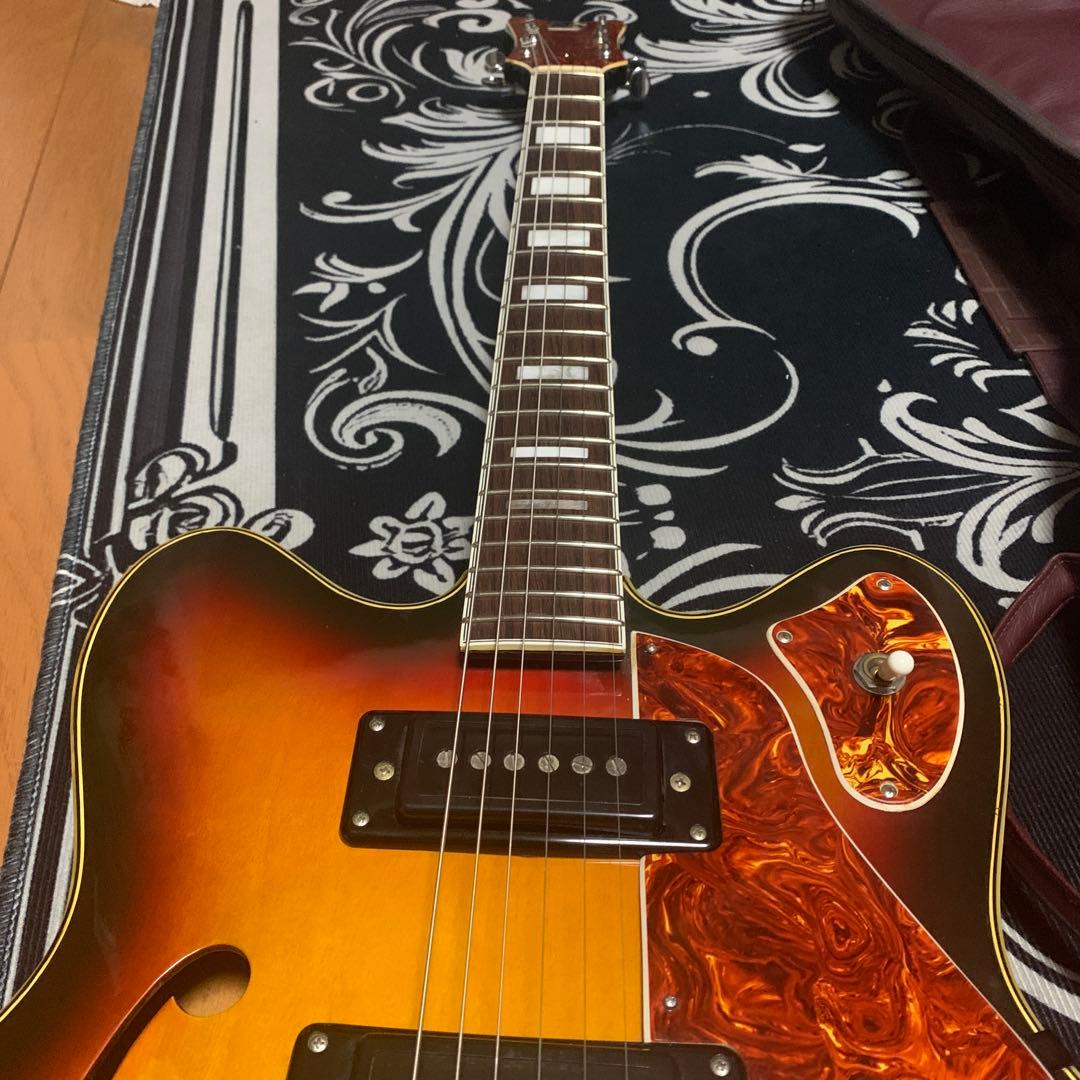 【調整済み】60's グヤトーン SG-32T フルアコ ヴィンテージ