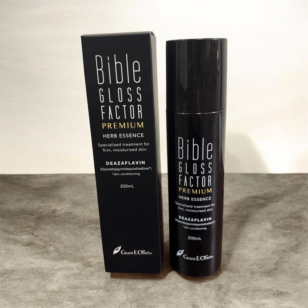 【３回使用】バイブル　グロスファクター　プレミアム　ハーブエッセンス　200ml