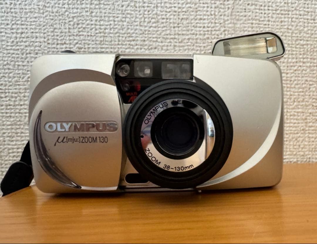 【完動品】 OLYMPUS μ[mju:] ZOOM 130 フィルムカメラ