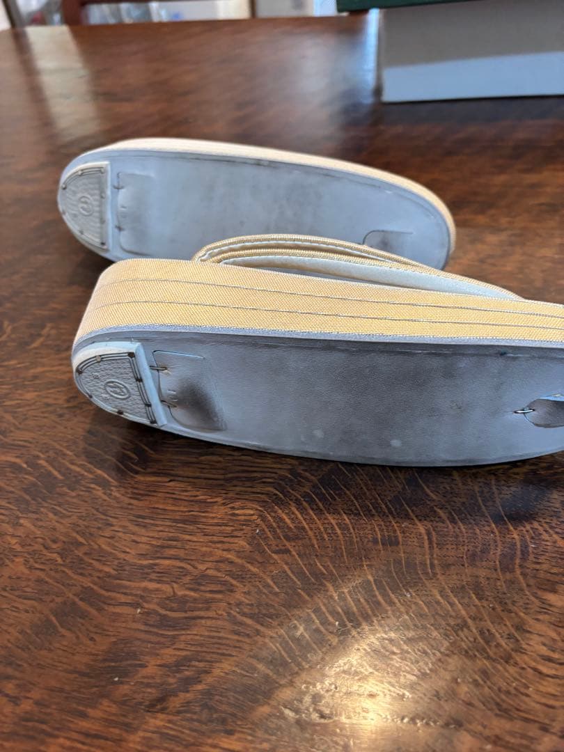 礼装用　佐賀錦の草履バッグセット　シャンパンゴールド　Mサイズ