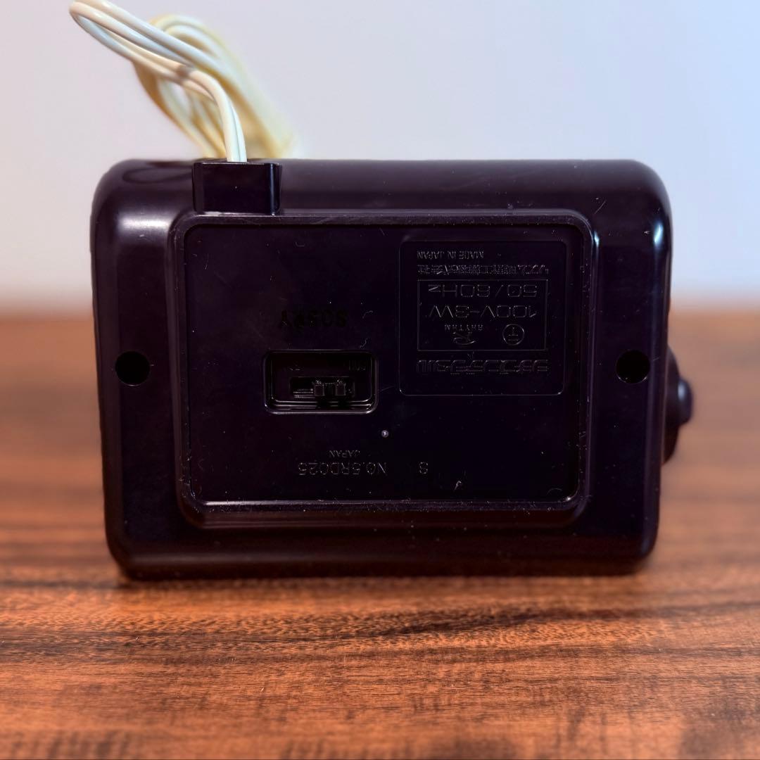 【整備済み・元箱取説付き】CITIZENパタパタ時計 ハイリーフ・カーチス 黄黒