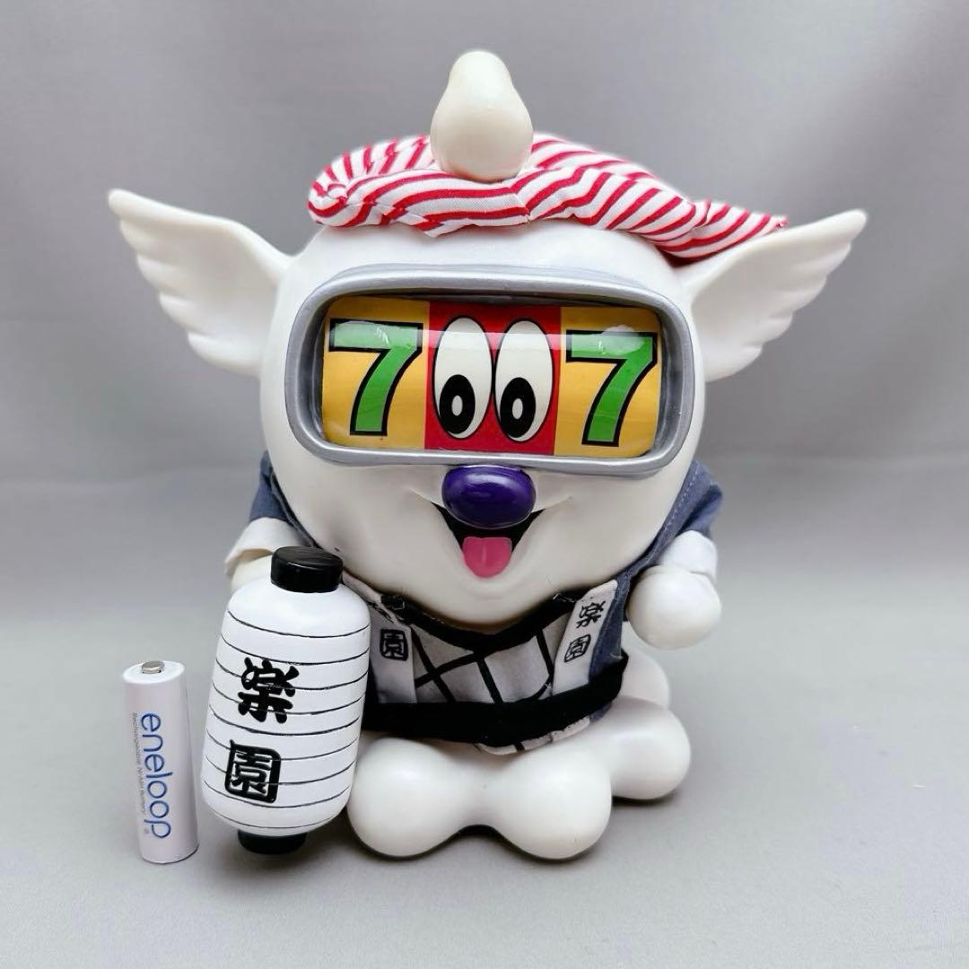 美品　楽園　貯金箱　パチンコ　スロット　キャラクター　レトロ　レア　希少