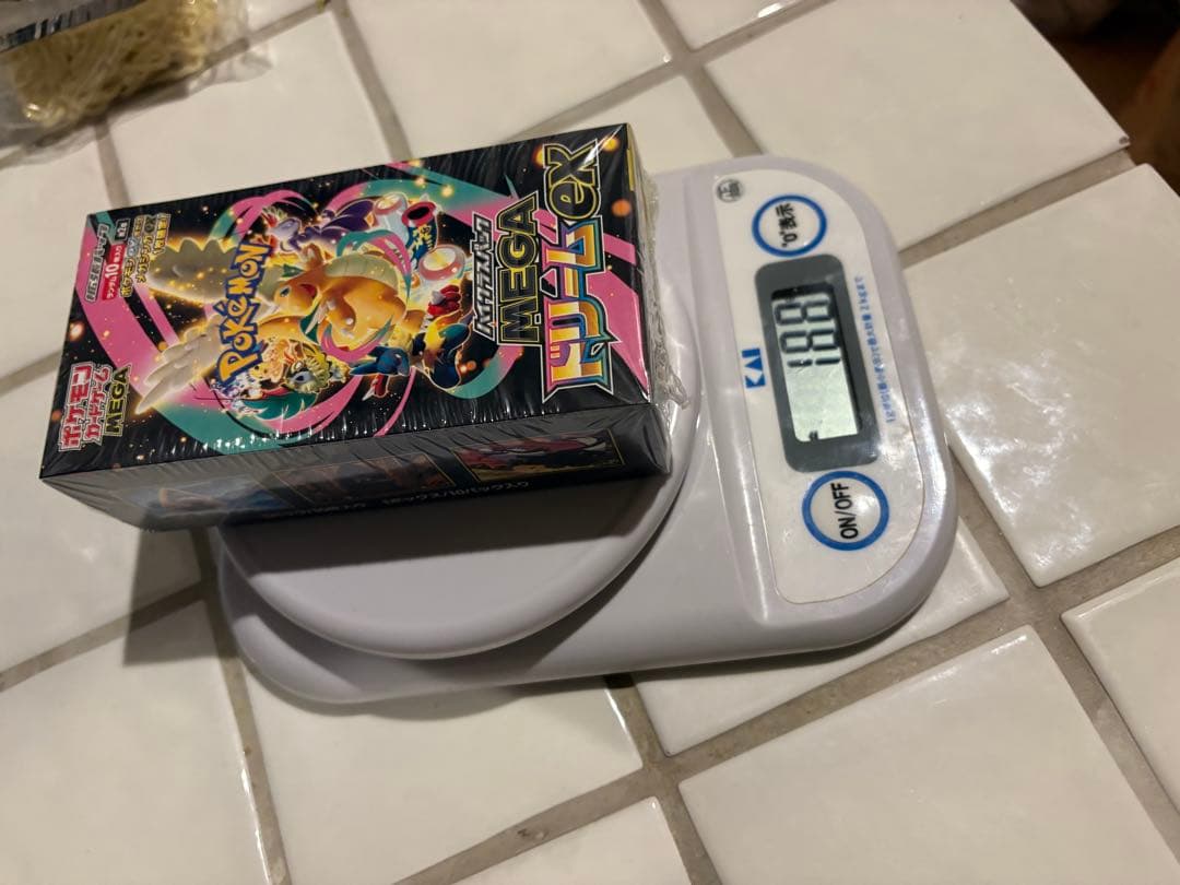 明日まで！メガドリームex シュリンク付き未開封ボックス　188g